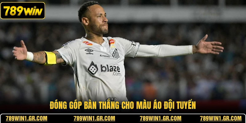 Đóng góp bàn thắng cho màu áo đội tuyển